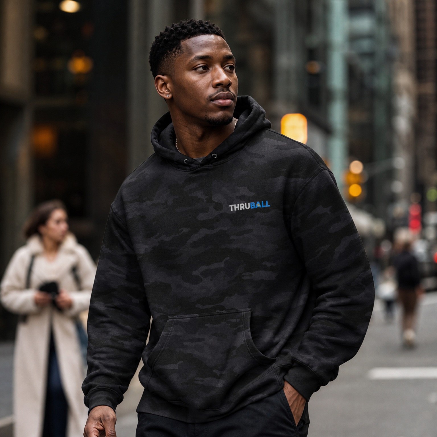Camo Hoodie Thruball